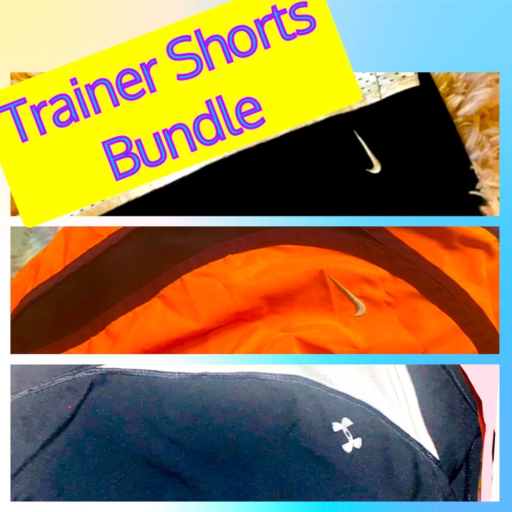 Trainer/Athletic Shorts Bundle - Women’s Nike and Under Armour Athletic Shorts